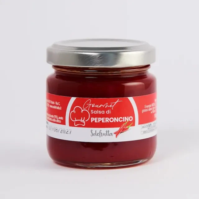 SoloFrutta Gourmet Salsa Peperoncino Piccante intensa