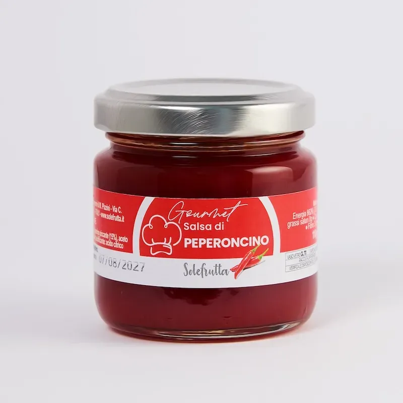 SoloFrutta Gourmet Salsa Peperoncino Piccante intensa