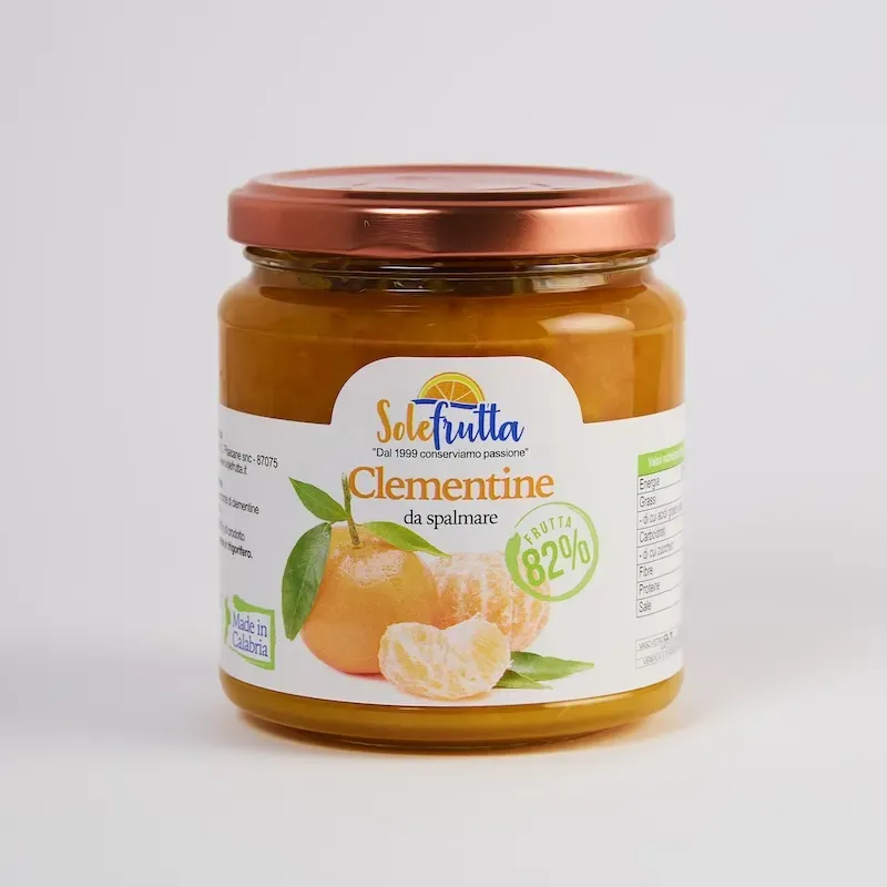 SoloFrutta Marmellata Clementine da spalmare calabresi