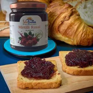 SoloFrutta Mirtilli Rossi confettura extra da spalmare
