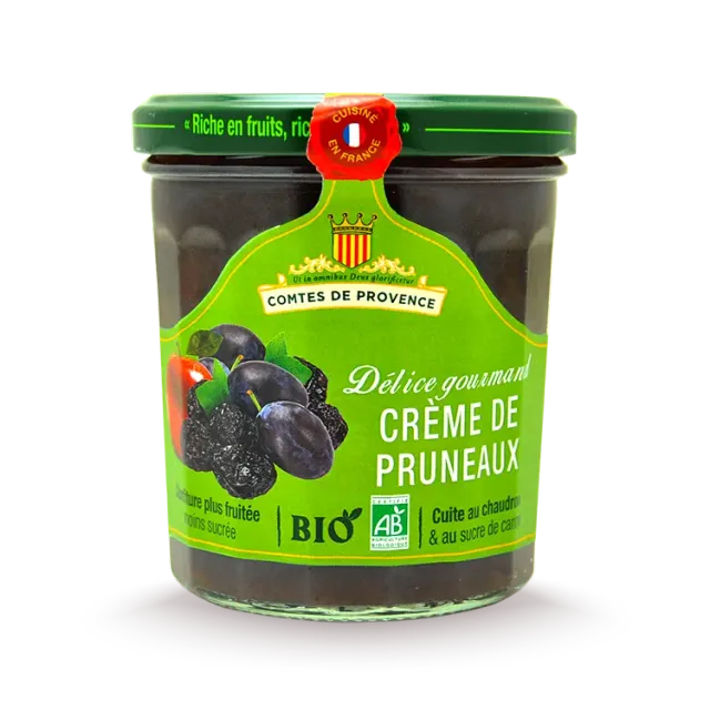 Les Comtes de Provence Crème de Pruneaux crema prugne bio