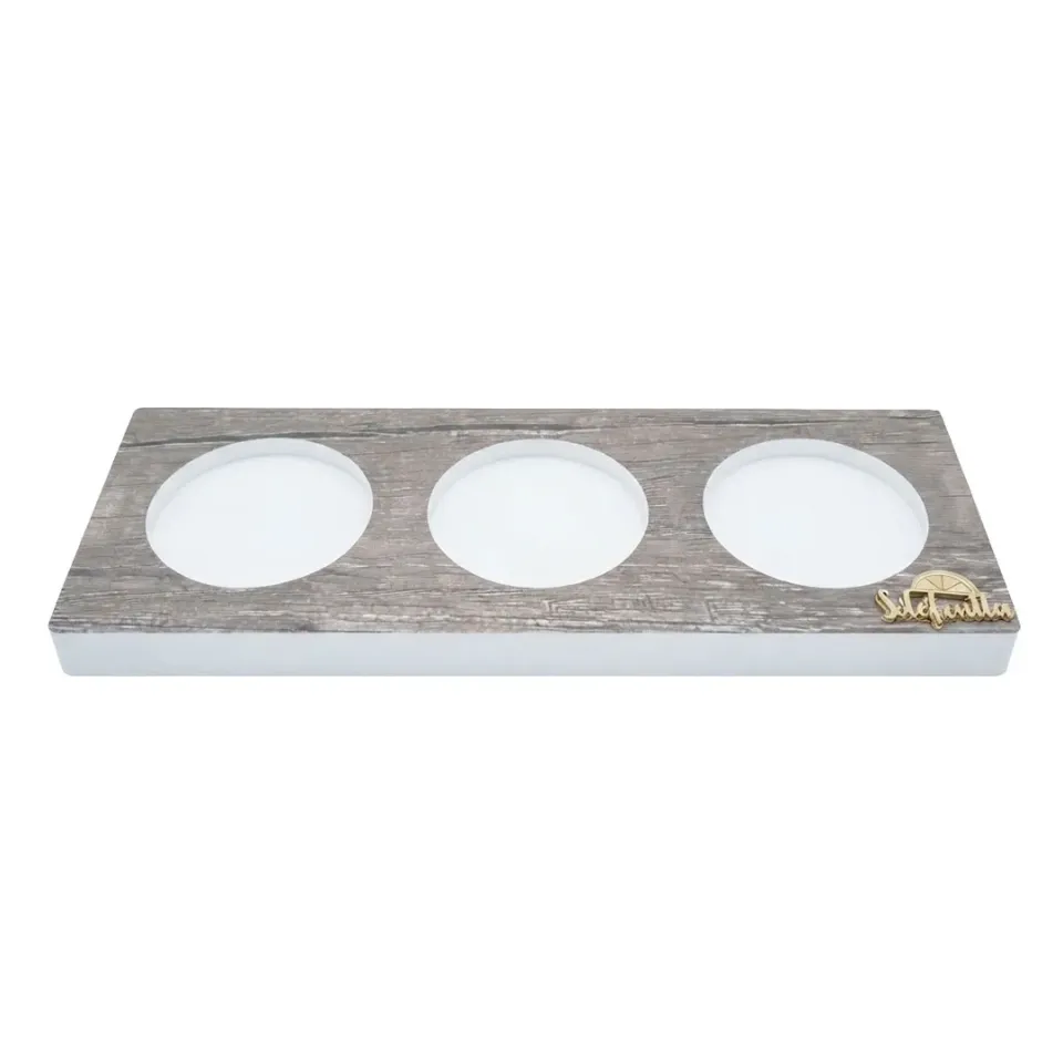 SoloFrutta Basetta Espositrice PVC legno horeca 600g