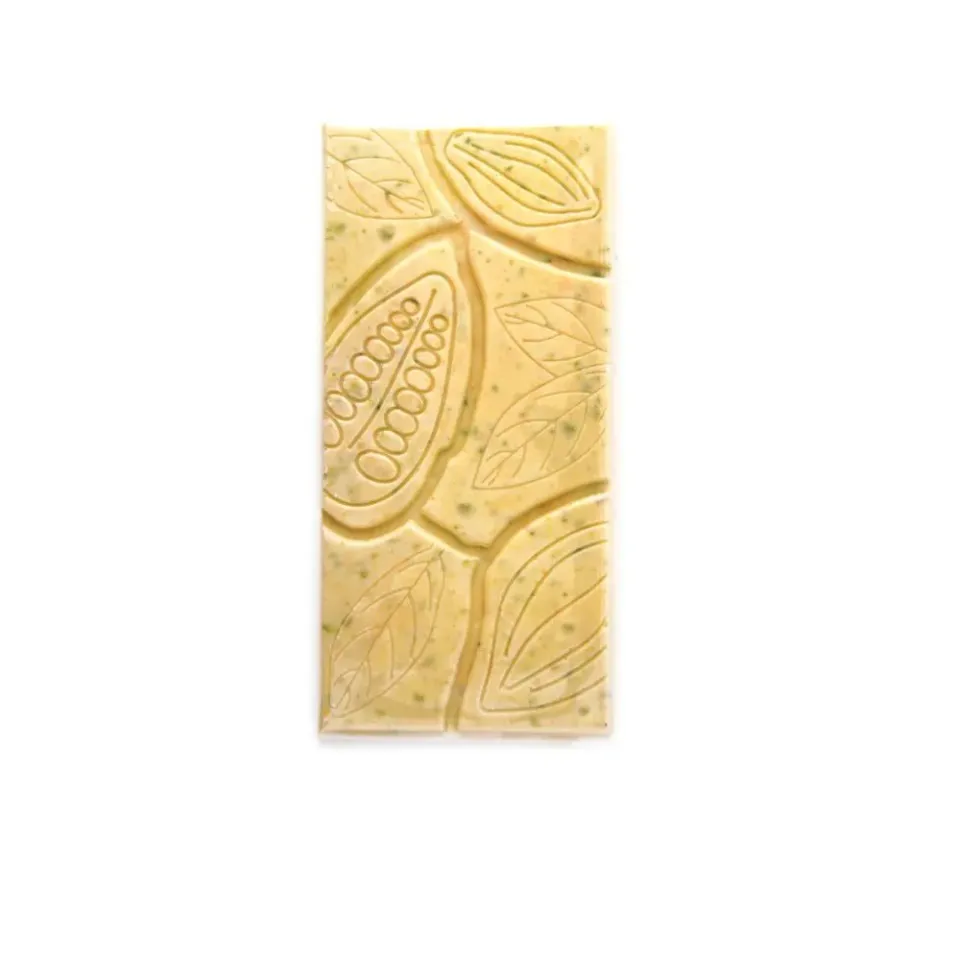 Stringhetto Tavoletta Cioccolato Bianco Pistacchi 100 g