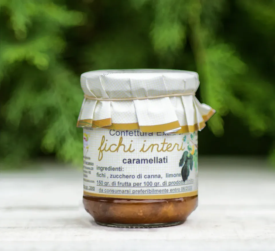 Agriturismo Bosco del Fracasso Confettura fichi interi caramellati bio