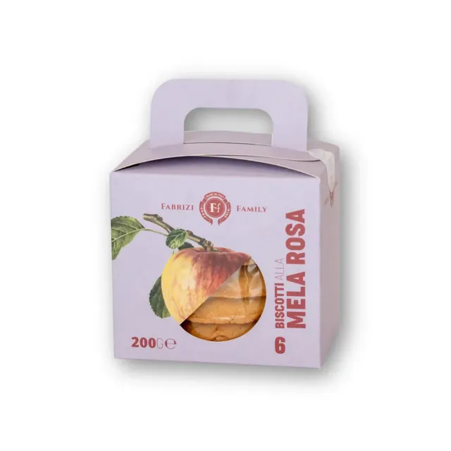 Fabrizi Family Biscotti alla mela rosa 200g friabili