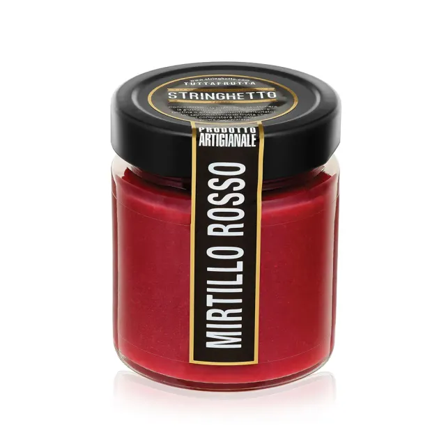 Stringhetto Mirtillo Rosso confettura tuttafrutta