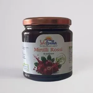 SoloFrutta Mirtilli Rossi confettura extra da spalmare