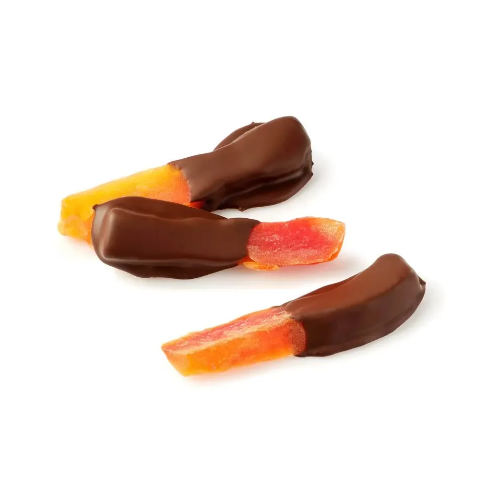 Stringhetto Papaya con Fondente 72% frutta ricoperta cioccolato