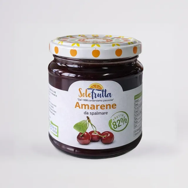 SoloFrutta Amarene da Spalmare confettura 82% frutta
