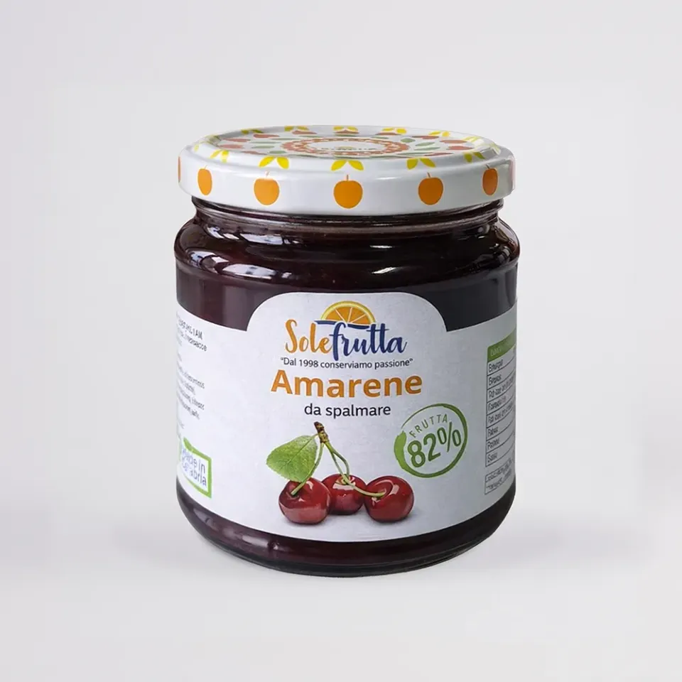 SoloFrutta Amarene da Spalmare confettura 82% frutta