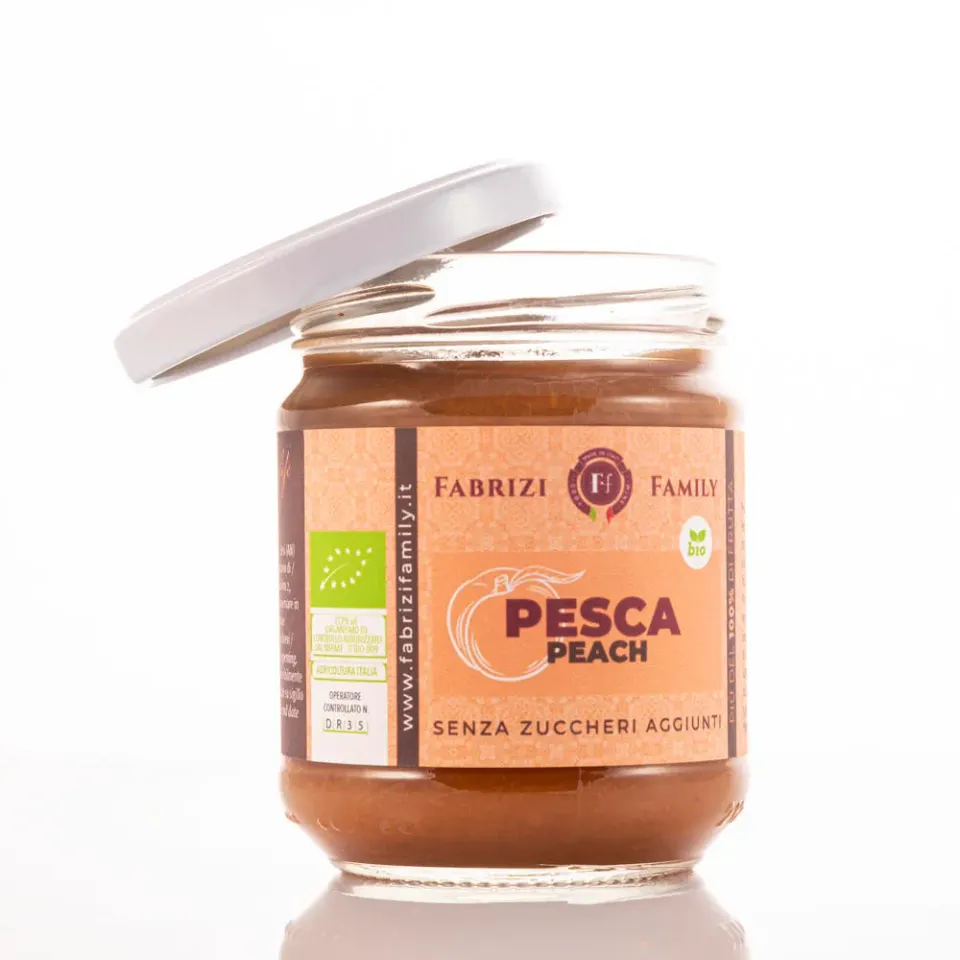 Fabrizi Family Pesca confettura bio senza zuccheri aggiunti