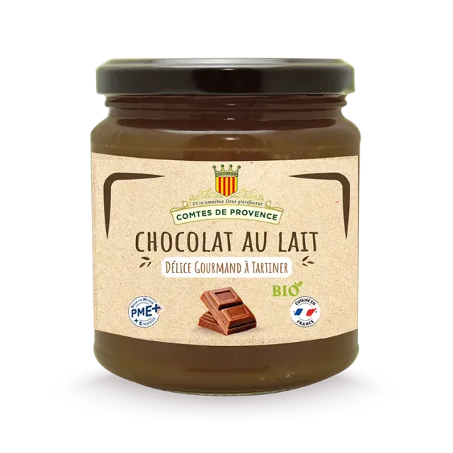 Les Comtes de Provence crema cioccolato latte bio