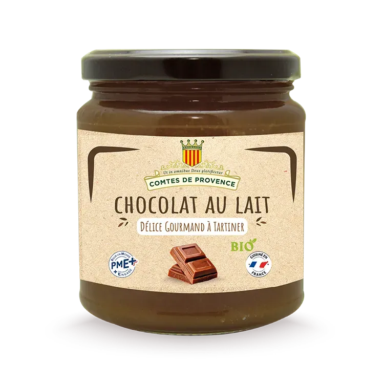 Les Comtes de Provence crema cioccolato latte bio