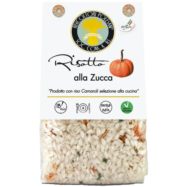 Fabrizi Family Risotto alla Zucca con Carnaroli del Delta