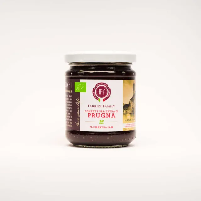 Fabrizi Confettura Extra prugne bio 220g