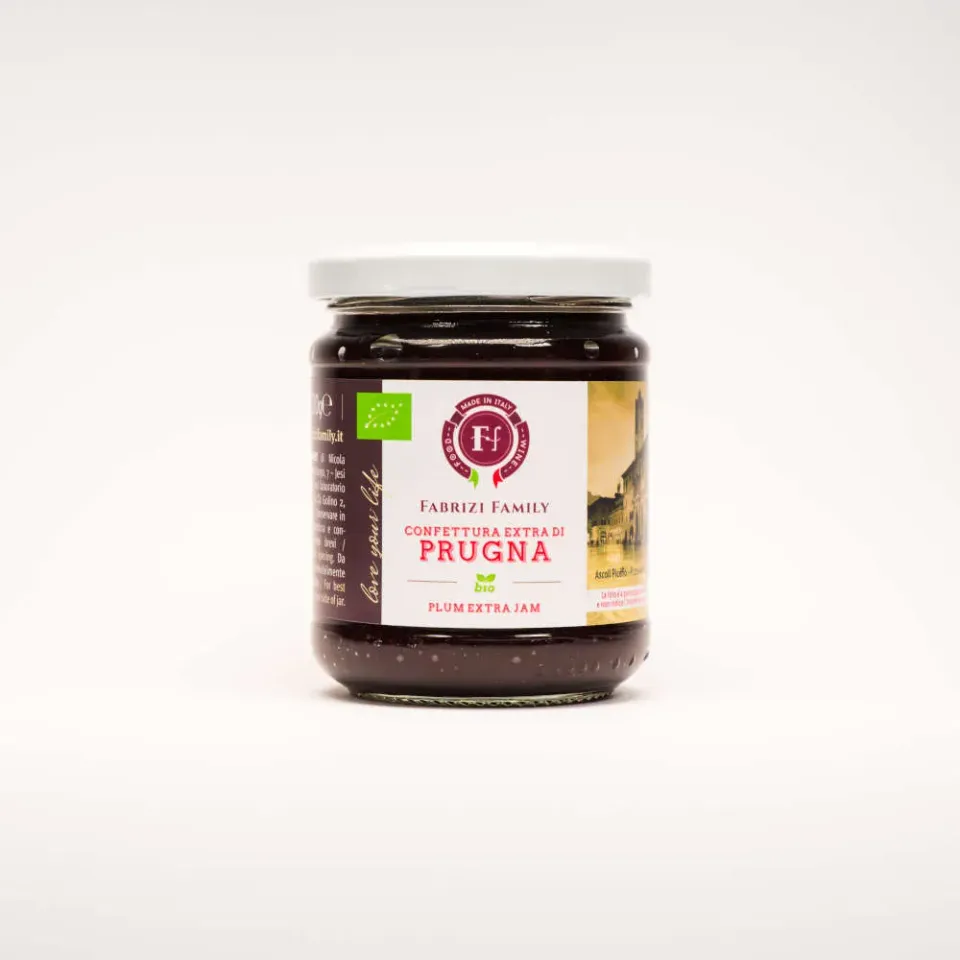 Fabrizi Confettura Extra prugne bio 220g