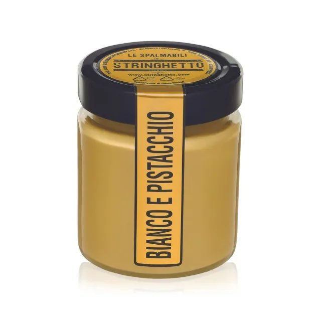 Stringhetto Le Spalmabili Bianco e Pistacchio crema spalmabile