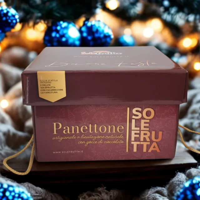 SoloFrutta Confezione Vicoli del Borgo Panettone Mirtilli