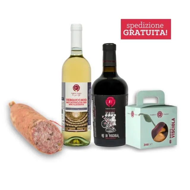 Fabrizi Family Degusta le Marche box 4 prodotti tipici