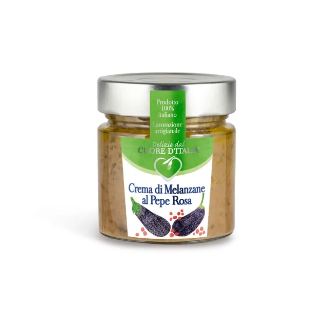 Fabrizi Family Crema Melanzane e Pepe Rosa Vasetto