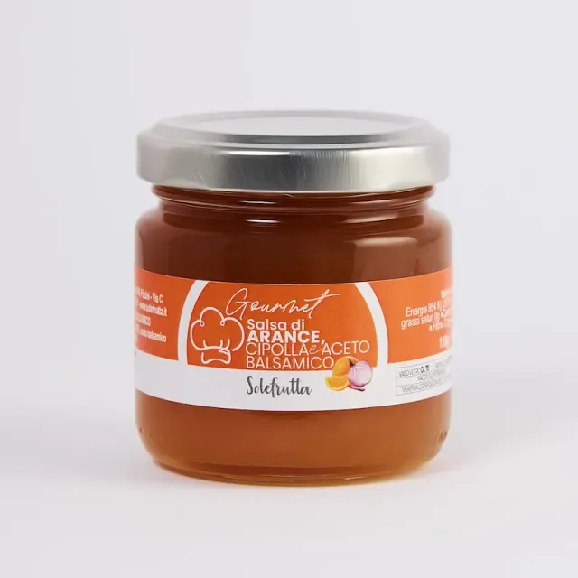 SoloFrutta Gourmet Salsa Arance Cipolle agrodolce formaggi