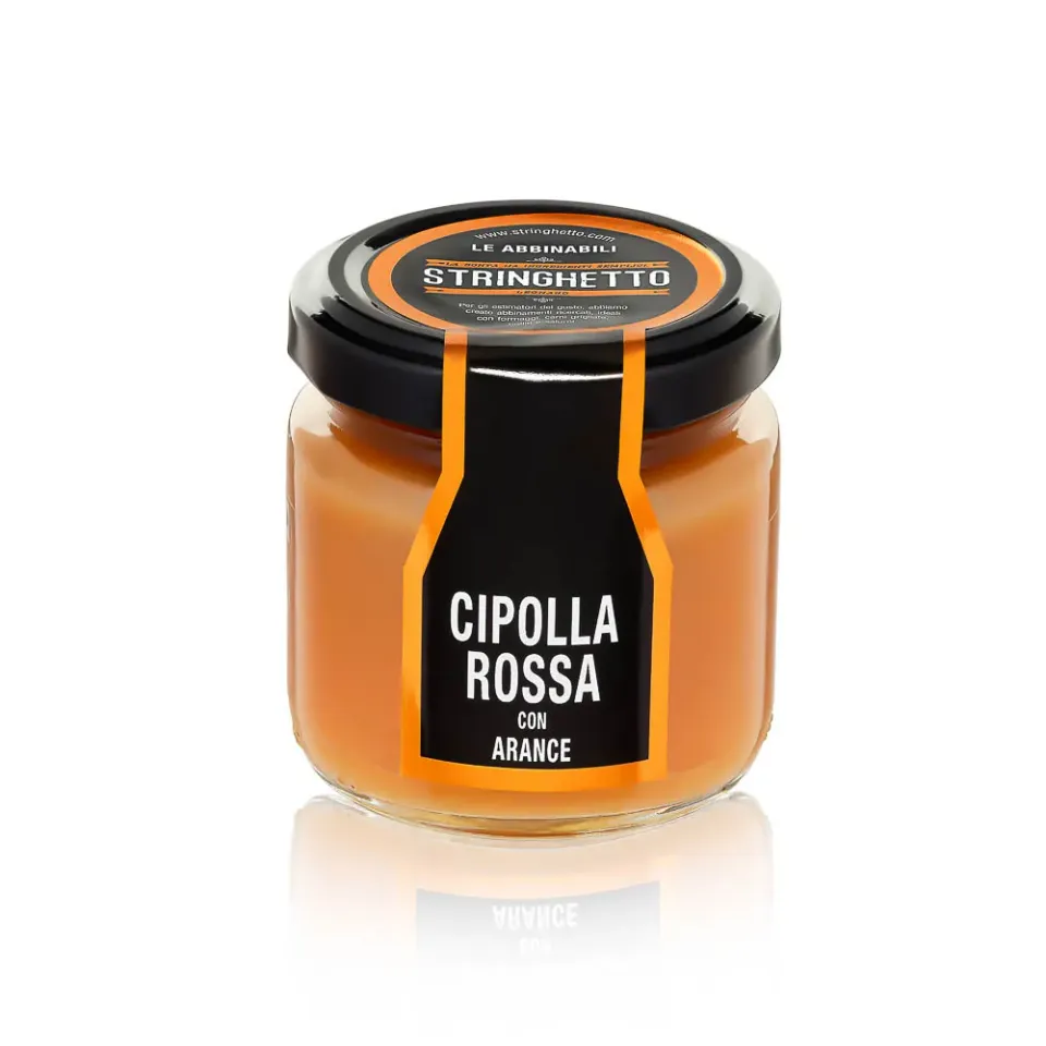 Stringhetto Cipolla Rossa con Arancia confettura abbinabile