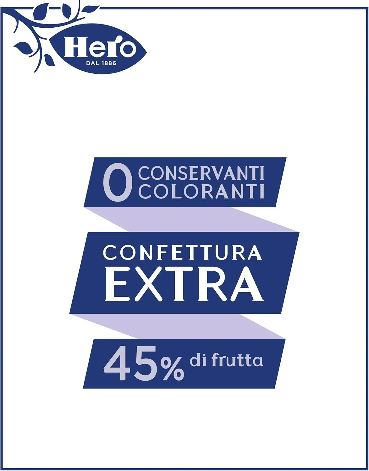 Hero Light Poker confettura fragole 30x100g senza conservanti