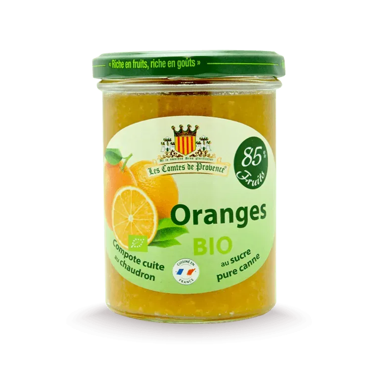 Les Comtes de Provence Bio composta di arance bio
