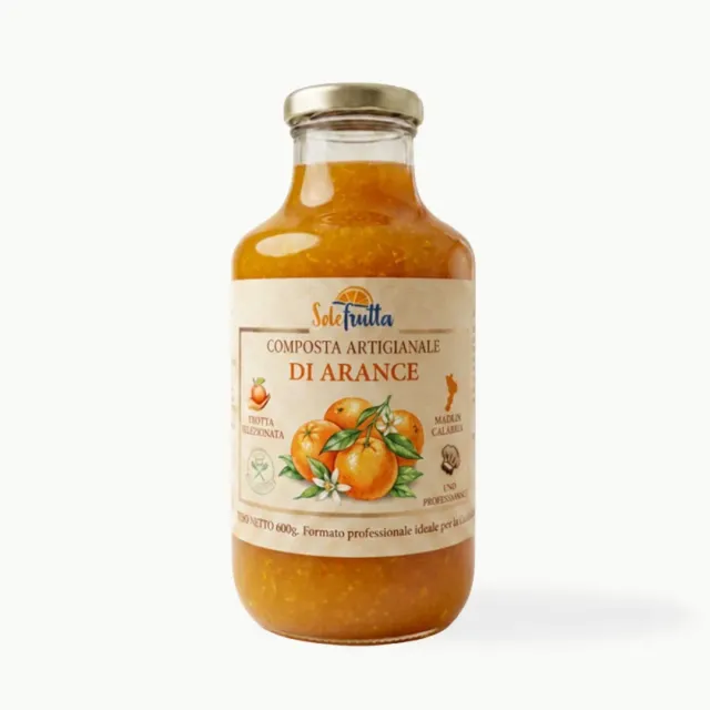 SoloFrutta Horeca Conserva Arance 600 g agrumata