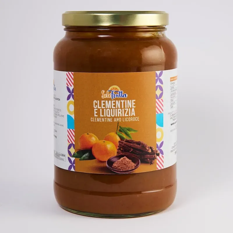 SoloFrutta Marmellata Clementine Liquirizia 1,9 Kg