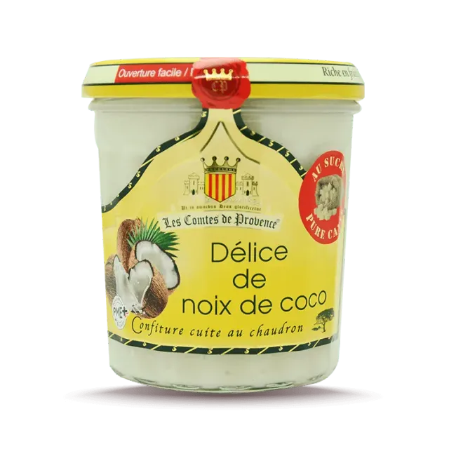 Les Comtes de Provence Délices crema spalmabile al cocco bio