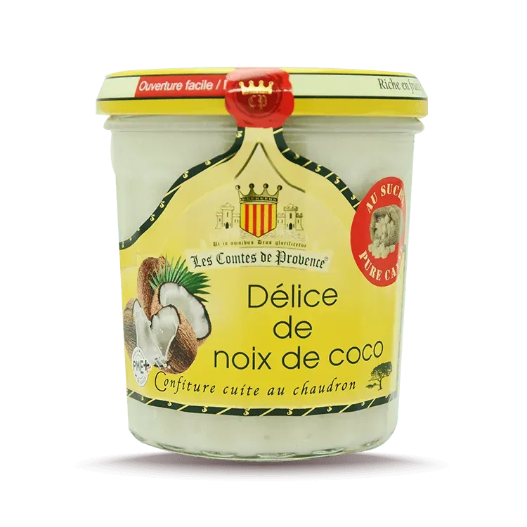 Les Comtes de Provence Délices crema spalmabile al cocco bio
