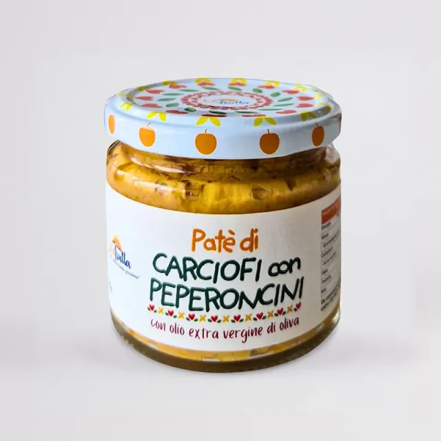 SoloFrutta Paté di Carciofi 180g con Peperoncini