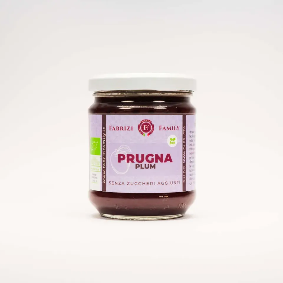 Fabrizi Family Prugna confettura bio senza zuccheri 160g