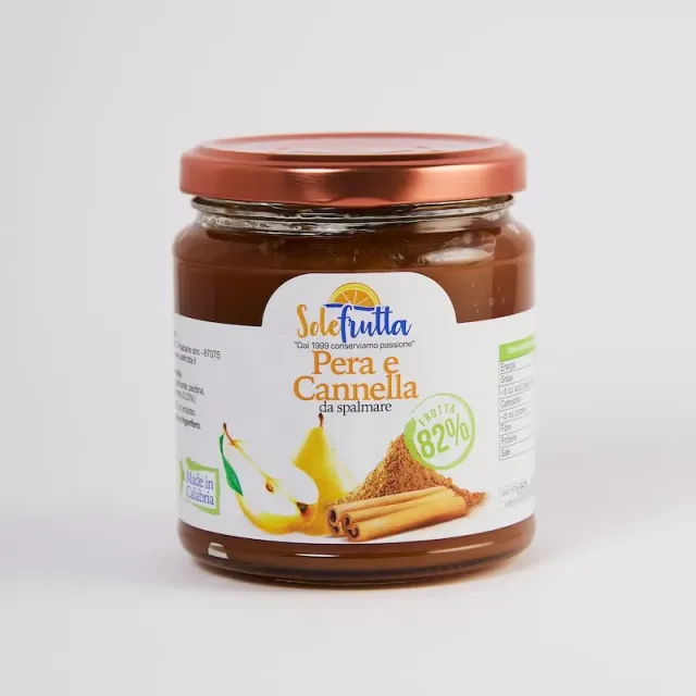 SoloFrutta Pere e Cannella confettura extra con cannella