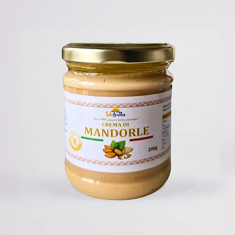 SoloFrutta Crema di Mandorle crema spalmabile 200g 30% mandorle