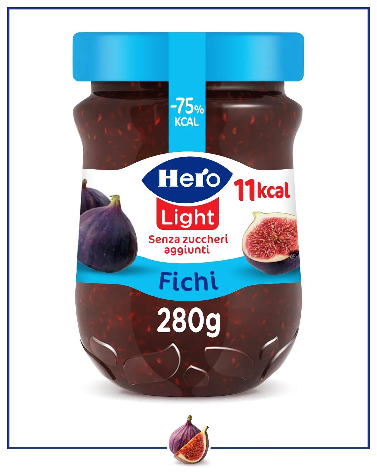 Hero Light Fichi confettura senza zuccheri 8x280g