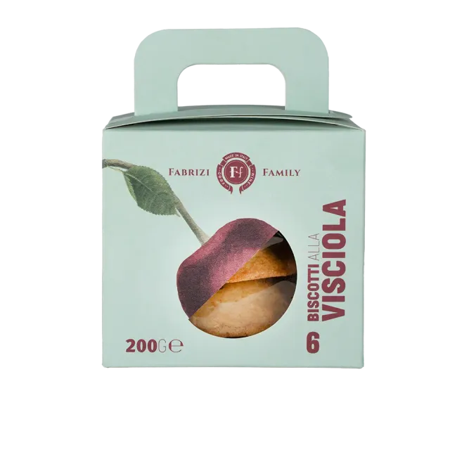 Fabrizi Family biscotti visciola 200g per tè e colazione