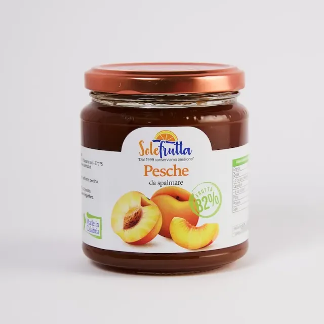 SoloFrutta Confettura Extra di Pesche da Spalmare