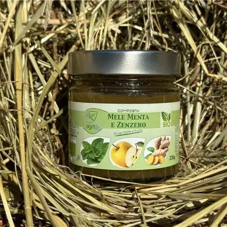 AGRILIFE 2.0 Mele menta e zenzero composta bio formaggi