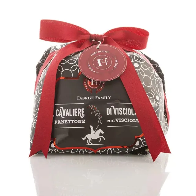 Fabrizi Family Cavaliere Panettone Visciole 600g natalizio