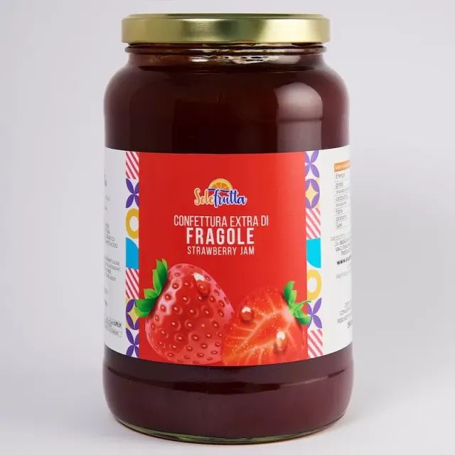 SoloFrutta Confettura Extra di Fragole 1,9 kg horeca