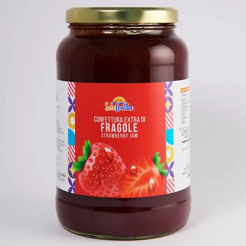 SoloFrutta Confettura Extra di Fragole 1,9 kg horeca