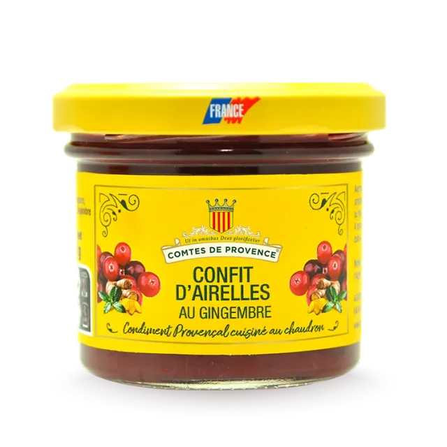 Les Comtes de Provence Confettura Mirtillo Rosso Zenzero