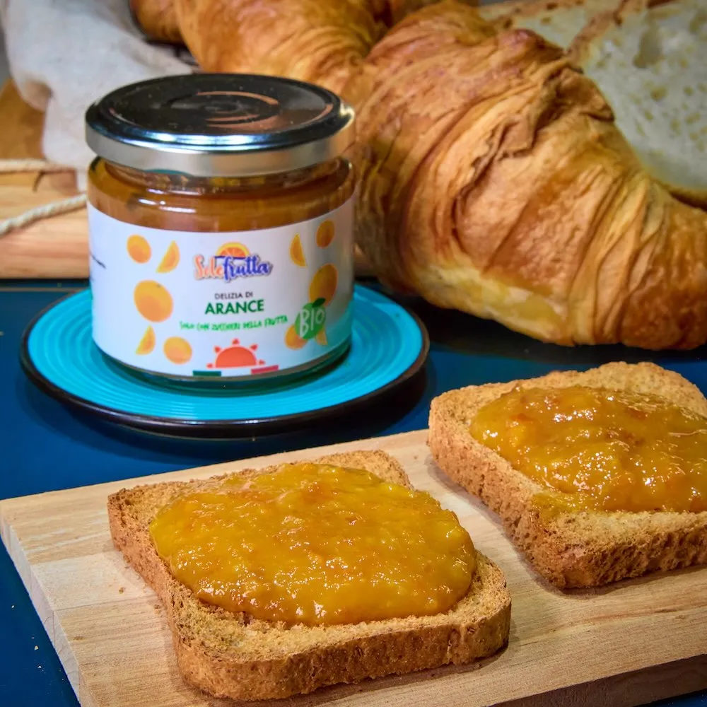 SoloFrutta Delizie Bio Marmellata Arance dolce naturale