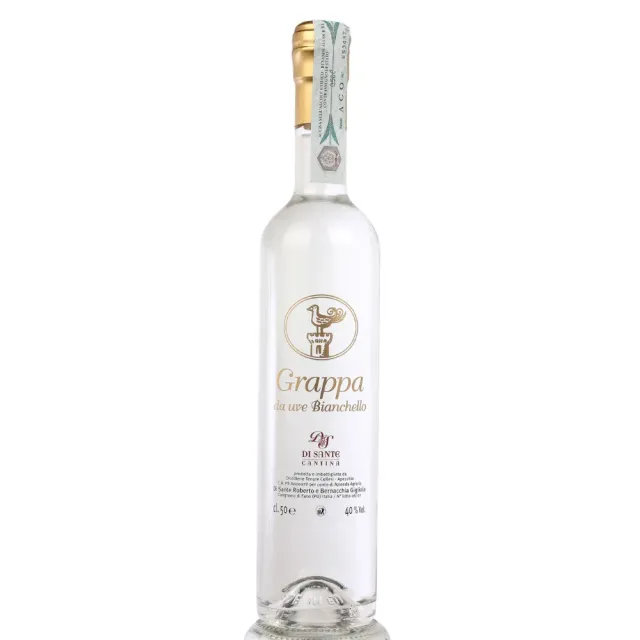 Fabrizi Family grappa Bianchello monovarietale morbida