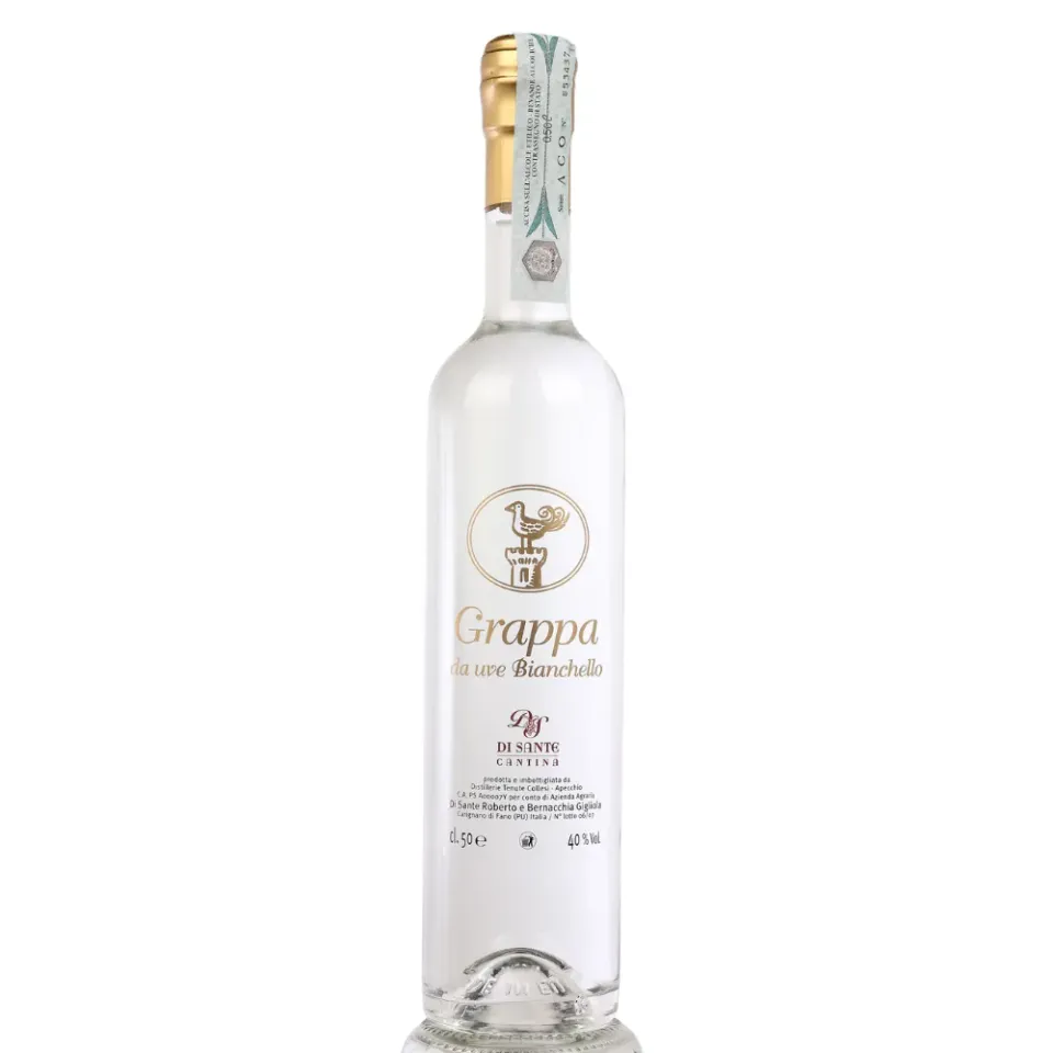 Fabrizi Family grappa Bianchello monovarietale morbida