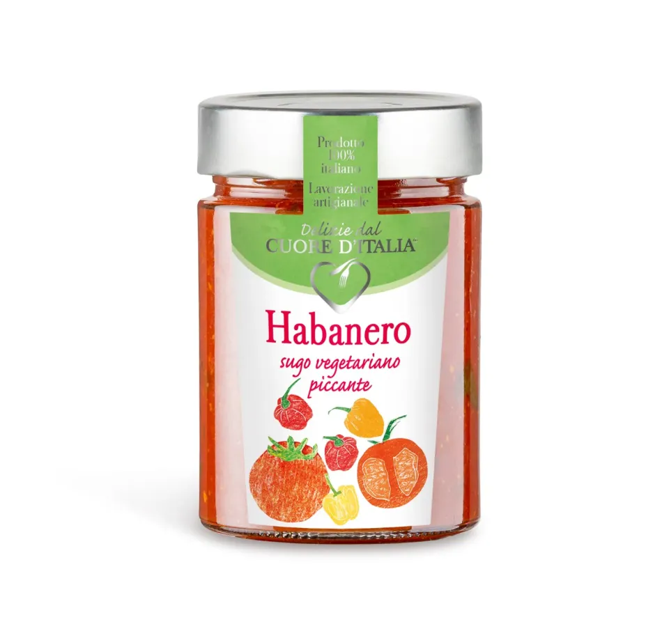 Delizie dal Cuore d'Italia Sugo Habanero piccante