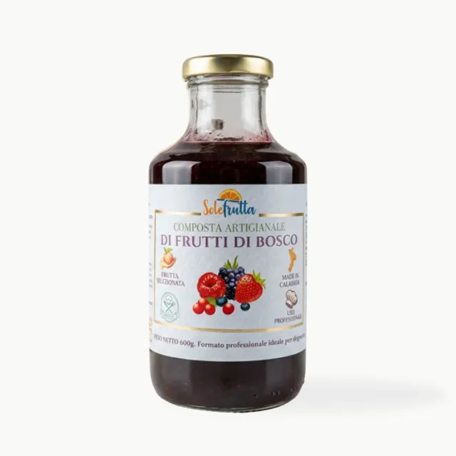 SoloFrutta Conserva Frutti Bosco confettura 600g dispenser