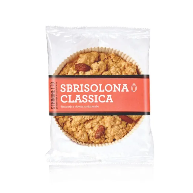Stringhetto Sbrisolona torta friabile mandorle